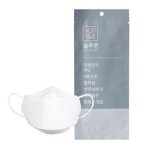 늘푸른 KF94 중형 개별 비말차단 미세먼지황사, 단품