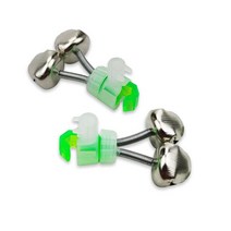 New 5 개/몫 낚시 물린 경보 벨로드 클램프 팁 링 ABS 액세서리 야외 금속, 01 5개  A