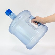 정수기물통 대형 생수통 손잡이 물통 정수기통, 12L, 1개