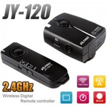 호루스벤누 유무선릴리즈 JY-120-B 니콘MC-30타입/2.4GHz/기본 건전지 포함