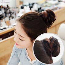 빨간머리 곱창 해미 여성 부분가발, 1개, 곱창가발_해미_레드라이트브라운_16cm(대)