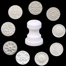 절편 떡만들기 떡도장 떡살 떡모양스템프 10종 택1, (소) 삼족오