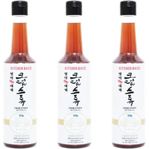 영덕 붉은 대게 크랩스톡 ( 500ml x 3개 ) 게간장 만능 홍게 맛장 맛 간장 소스, 영덕대게 크랩스톡 500ml x 3개