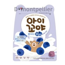 아이꼬야 불가리스 요거트 과자 17 g, 20억 유산균 블루베리, 17g, 150개