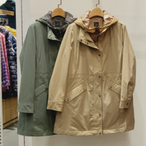 PAT **봄상품 50%~80%세일** 여성 간절기 패딩 탈부착 야상 점퍼 1H21371 @@##