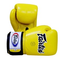 페어텍스 시합용 복싱글러브 가죽글러브 BGV1-YL, 10온스