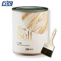 KCC 숲으로셀프 스테인 친환경 수성 오일스테인 0.5L, 투명, 1개