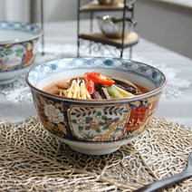 다온아토 시원한 면요리와 어울리는 감성 도자기 면기, 1p, 91_키쿠노 전사 곰탕기