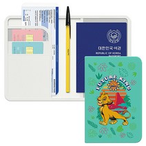 디즈니 캐릭터 해킹방지 여권 지갑 케이스 안티스키밍