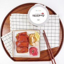 [맛통해]통영에서키운 연어로 만든 국산연어장 300g, 1개