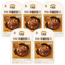(냉장)[다담]차돌된장찌개양념145gx5, 5개, 145g