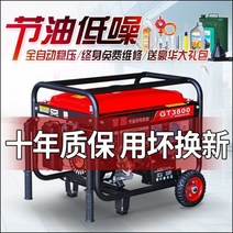 3kw 가솔린 발전기 600W 단상 220V 삼상 380v 가정용 5kw6kw 8KW10kw, [35] 5500W 손전등 이중 시작 다중 연료 이중