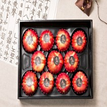 [공주네농장]경북 사과 정품5KG 10KG선물용 제수용 사과선물세트, 1box, 명품 정품 사과즙(50포)100% 생과착즙