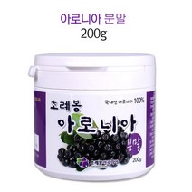 자연초생재배 초례봉아로니아분말 200g / 농장직배송, 1개