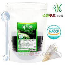 HACCP 식약처 인증 여주 환 국산여주 베타카로틴 카란틴 사포닌 비타민C 모모르데신 식물인슐린 천연 인슐린 p-인슐린 장수식품 여주환 + 슈퍼푸드.com 연자육 티백, 1세트, ( 팩 500g + 1g )