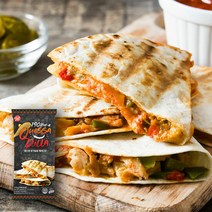트리플 치즈 퀘사디아 브리또 또띠아 오리지널 닭가슴살 3팩, 단품, 단품