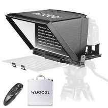 Andoer DSLR/미러리스 카메라용 A12 휴대용 카메라 텔레프롬프터 비디오 녹화 라이브 스트리밍 인터뷰 스테이지 프레젠테이션 연설 리모컨 케이스