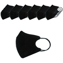 블루방역마스크 KF94 대형 블랙 50매