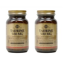 솔가 타우린 500mg 베지터블 캡슐 글루텐 프리 비건, 100개입, 2개입
