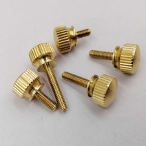 10 pcs m3 m4 m5 m6 m8 손으로 조인 황동 널링 나사 구리 검퓨터 지지대 트위스트 볼트 나사 철물 부품, 12mm