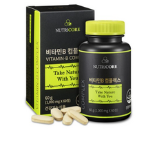 뉴트리코어 비타민B 콤플렉스 1 000mg x 60정 2개, 상세페이지 참조, 상세페이지 참조
