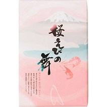 일본 기념품 센베 셈베 전통과자 와가시 이즈·무라노역 벚꽃 새우춤 (21매입), 30시트(x1)