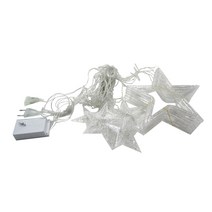 나이스조명 LED 크리스마스 장식 별 조명 은하수 무뚜기 트리전구, LED 별모양 장식등 220V(연노랑빛)