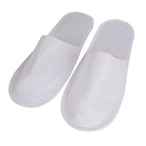일회용 슬리퍼 호텔 실내화 부직포 기내용(앞막힘) 10p, 화이트