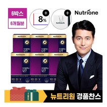 [뉴트리원] ★결제단8%할인+경품찬스+명절용쇼핑백증정★ 정우성 트리플엑스127 6박스(6개, 상세 설명 참조, 상세 설명 참조, 상세 설명 참조, 상세 설명 참조, 상세 설명 참조