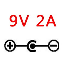 배터리 충전 Ac 100-240v dc 9v 0.5a 1a 2a 일렉트릭 기타 전원 용, 9v 2a, 에게