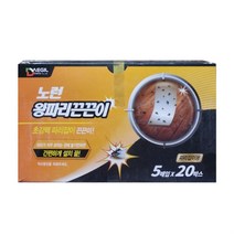 초파리 노런 왕파리끈끈이 5매x20박스 파리잡이용 파리트랩 파리 초파리 파리잡이 파리끈끈이 파리지옥, 상품선택
