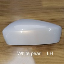 사이드미러 자동차 백미러 커버 셸 뚜껑 케이스 Mazda 2 demio 2017-2023 용 액세서리, 16 L  Pearl White 25D, 1개