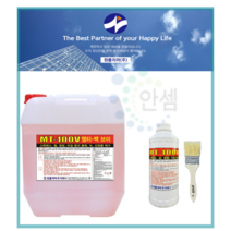 안셈 MT-100V 1L 타일 물때 스테인레스 녹 철 법랑 스텐 알미늄 녹물 제거제 산화물세정제, 1개