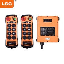 LCC Q606 산업용 무선 제어 크레인 리프트 원격 제어 호이스트 무선 컨트롤러 더블 스피드 2T1R 스위치 12v 24v, [01] 2T 1R, [02] 24-264V, [01] Q606 - Shift Speed