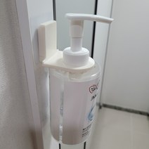 붙이는 샴푸 걸이 홀더 욕실 손소독제 손세정제 핸드워시 디스펜서 거치대, 브론즈+브론즈