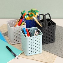 멀티바스켓 정1호 연필꽂이, 검정-75개