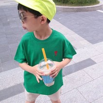 소년마켓 세모하트 반팔티