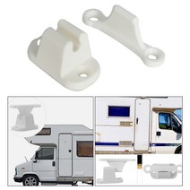 캠핑카 꾸미기 악세사리 caravan motorhome rv 도어 캐치 리테이너 홀더 cdr7 camper vehicle accessories에 대한 흰색 플라스틱 도어 캐치