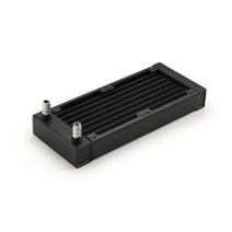 블랙 수냉식 CPU 라디에이터 방열기 컴퓨터 DIY 알루미늄, E타입  CPU 라디에이터 방열기 사진참조