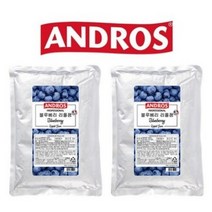 (2개)앤드로스 블루베리 리플잼 1kg x 2개, 2개