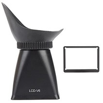 카메라 줌 뷰파인더 렌즈 액세서리 2.8x lcd 화면 돋보기 뷰어(sunshade extender hood 포함) nikon for sony(v6 플러그)