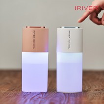 아이리버 듀얼가습기 무선가습 차량용가습기 아이방가습, UV-LED IHM-H9, 핑크