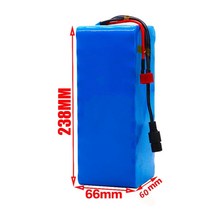 컨버터 부품 나사 레버 어탭터정품 48V 리튬 이온 배터리 58Ah 1000W 13S3P 54.6V 58000mAh 전기 자전거 스, 04 48V 58AH, 한개옵션1
