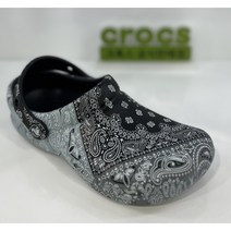 크록스 비스트로 그래픽 클로그 블랙멀티(204044)