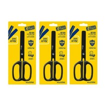 피스코리아 사각 안전 가위, 블랙, 18개