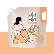 [사막화방지] 집사공감 허브 향기 6.35kg 고양이 모래, 3봉(18%할인)