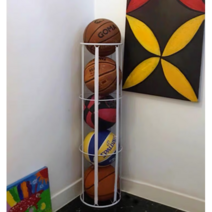 가정용 농구 축구 배구 디스플레이 볼 랙 공정리대 공보관함 공거치대, 골든