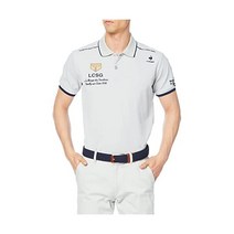 129713 Le Coq Sportif 르꼬끄스포르티브 Golf QGMTJA03 남성용 반팔 셔츠 피케 패턴 흡한성 속건성 스트레치 UPF 15 UV 케어 클래식
