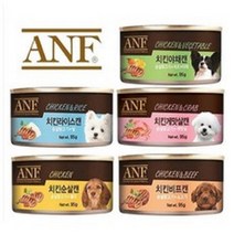 ANF 치킨비프캔 95g1박스(24개) 강아지 간식 캔, 1박스