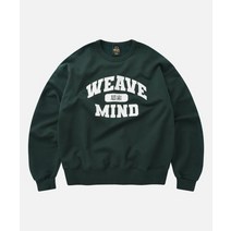 FRIZMWORKS WEAVE A MIND SWEAT셔츠 _ DARK 그린
